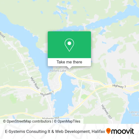 E-Systems Consulting It & Web Development map