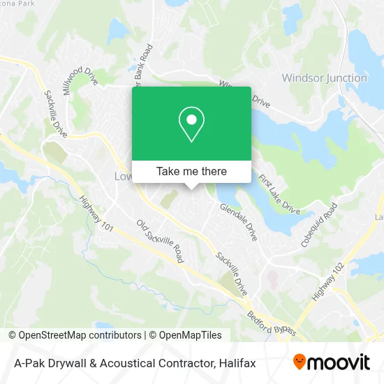A-Pak Drywall & Acoustical Contractor map