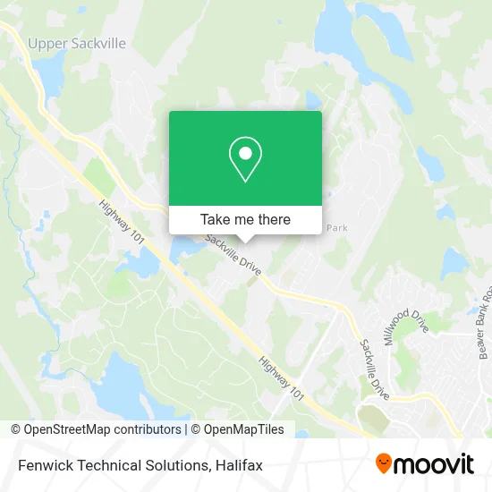 Fenwick Technical Solutions map