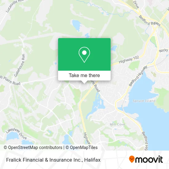 Fralick Financial & Insurance Inc. map