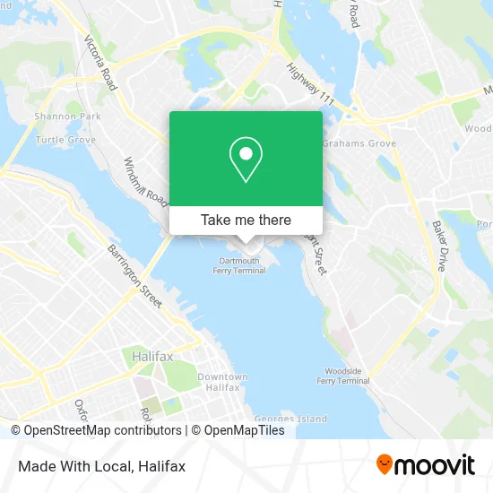 Made With Local map