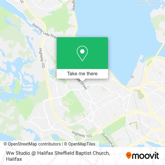 Ww Studio @ Halifax Sheffield Baptist Church map