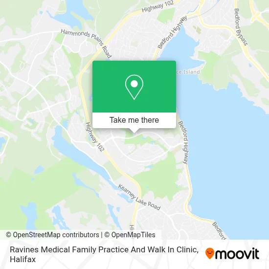Ravines Medical Family Practice And Walk In Clinic map