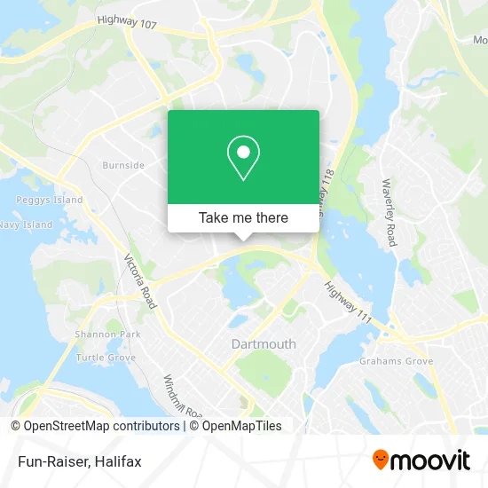 Fun-Raiser map