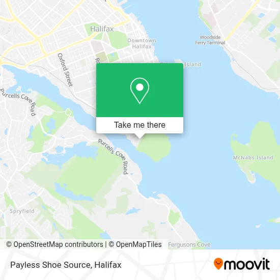 Payless Shoe Source map