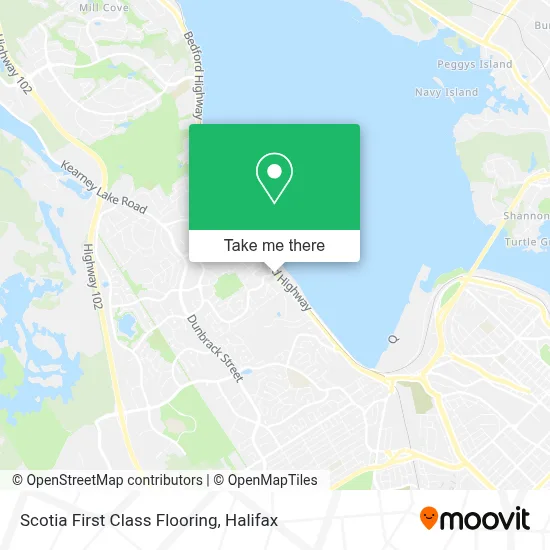 Scotia First Class Flooring map