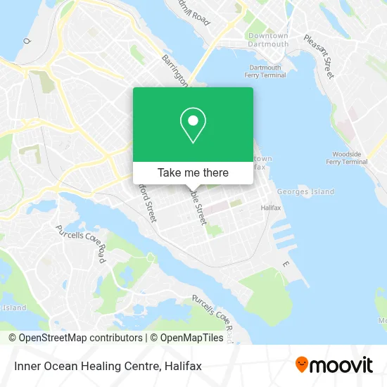 Inner Ocean Healing Centre map