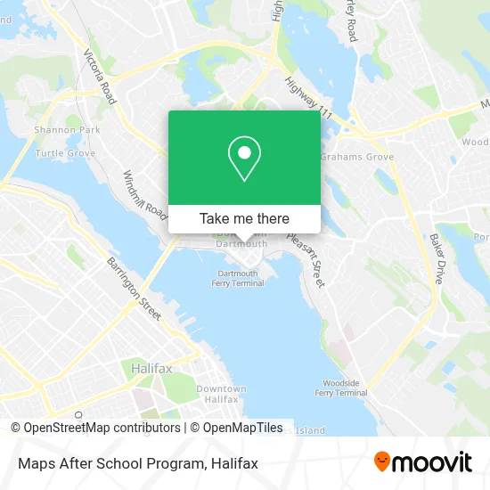 Maps After School Program map