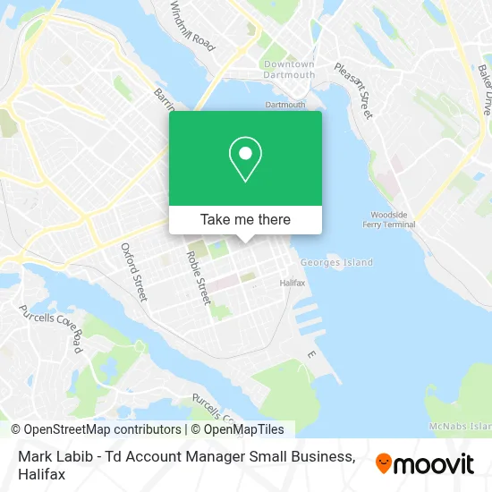Mark Labib - Td Account Manager Small Business map