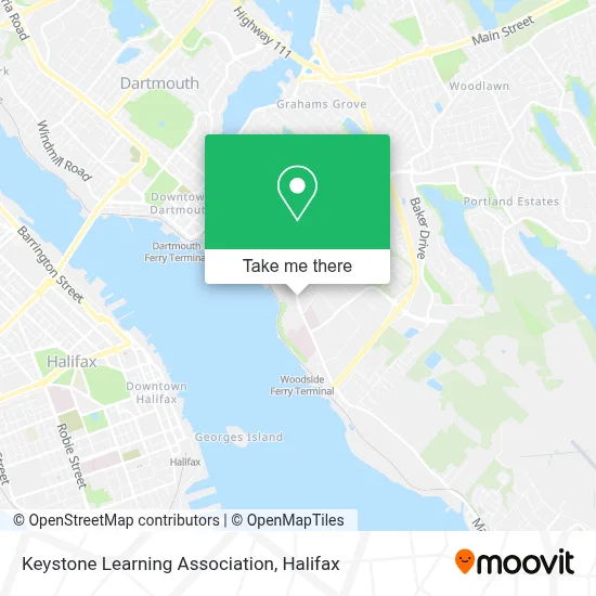 Keystone Learning Association map
