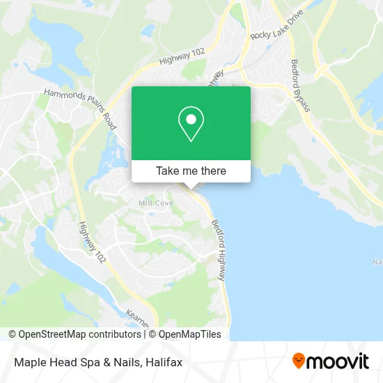 Maple Head Spa & Nails map