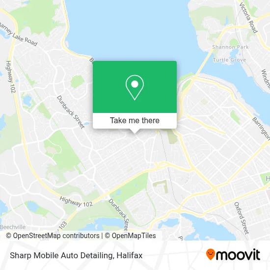 Sharp Mobile Auto Detailing map