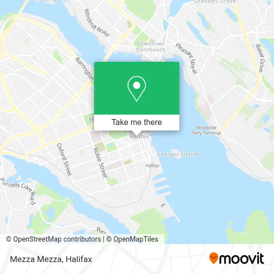 Mezza Mezza map