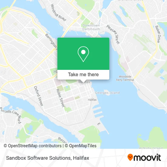 Sandbox Software Solutions map