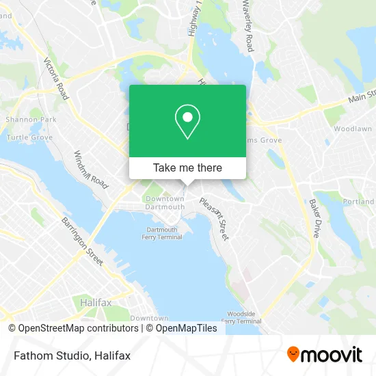 Fathom Studio map