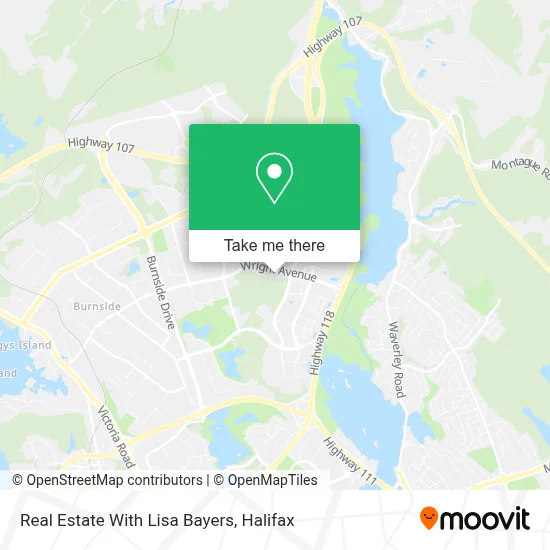 Real Estate With Lisa Bayers map