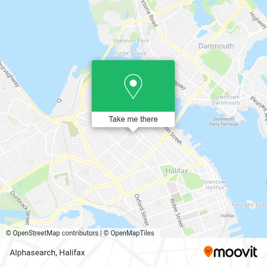 Alphasearch map