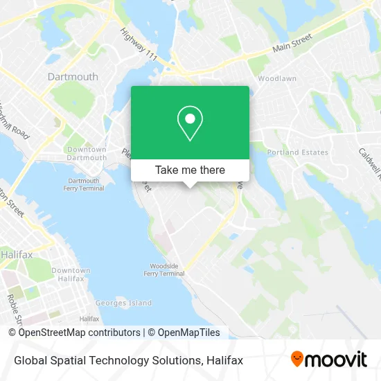Global Spatial Technology Solutions map