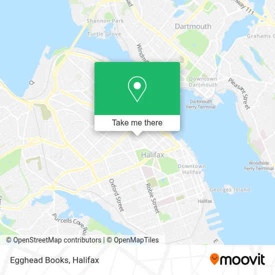 Egghead Books map
