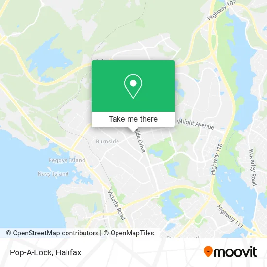 Pop-A-Lock map