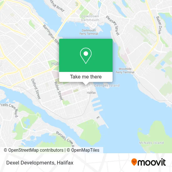 Dexel Developments map