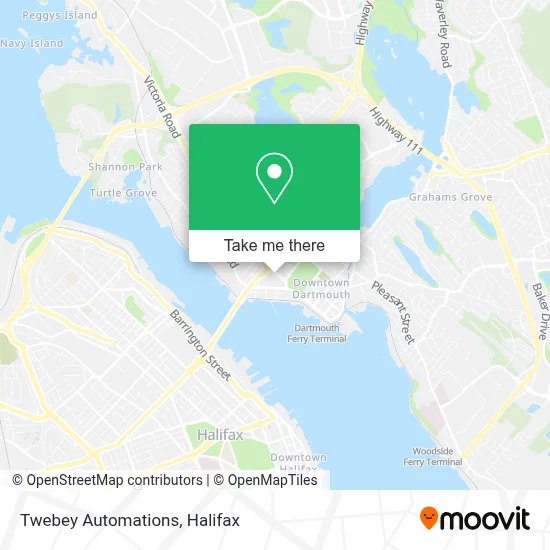 Twebey Automations map