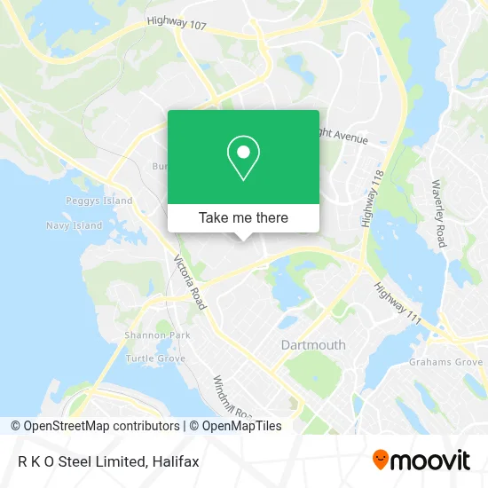 R K O Steel Limited map