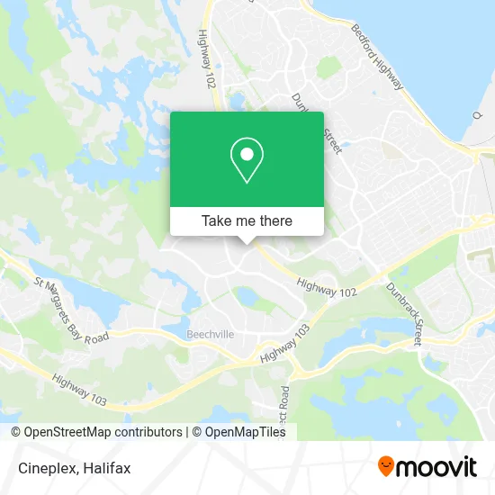 Cineplex map