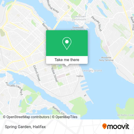 Spring Garden map