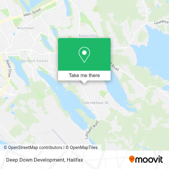 Deep Down Development map