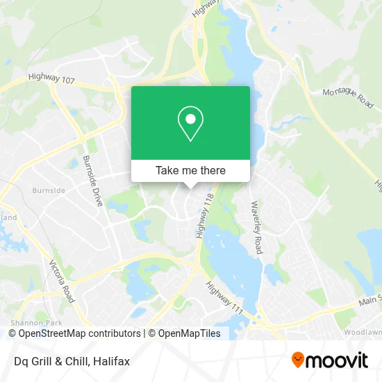 Dq Grill & Chill map