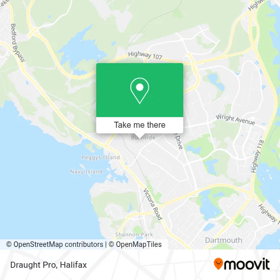 Draught Pro map
