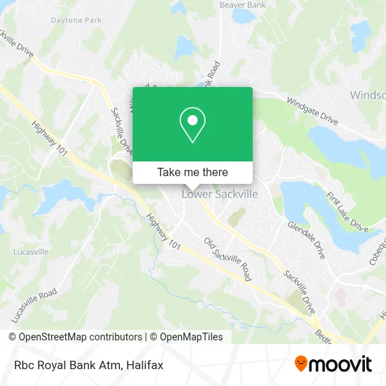 Rbc Royal Bank Atm map