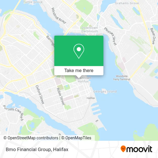 Bmo Financial Group map