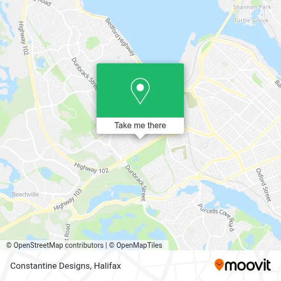 Constantine Designs map