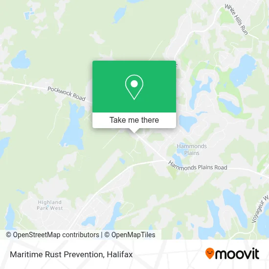 Maritime Rust Prevention map