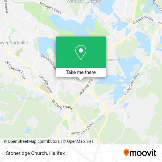 Stoneridge Church map