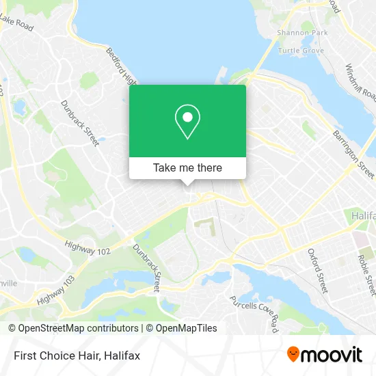 First Choice Hair map