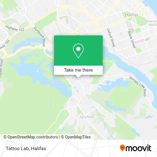 Tattoo Lab map