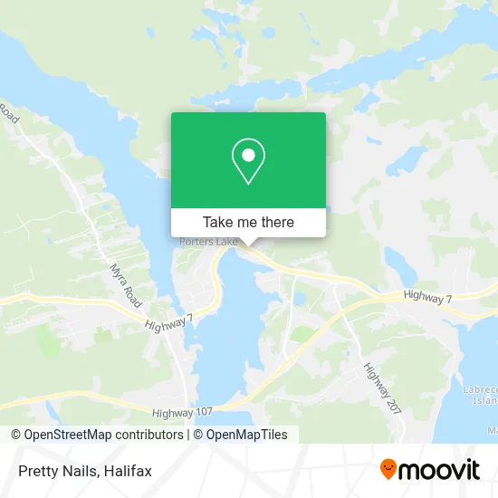 Pretty Nails map