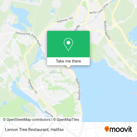 Lemon Tree Restaurant map