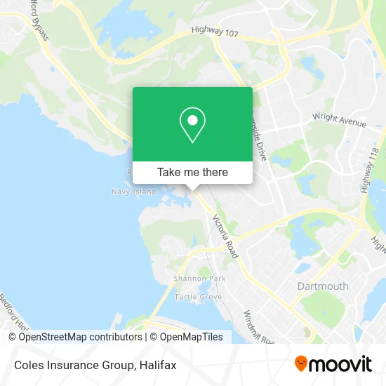 Coles Insurance Group map