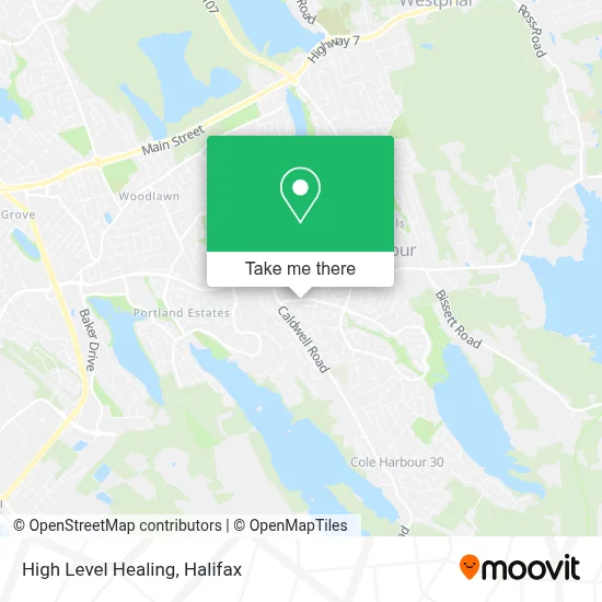 High Level Healing map