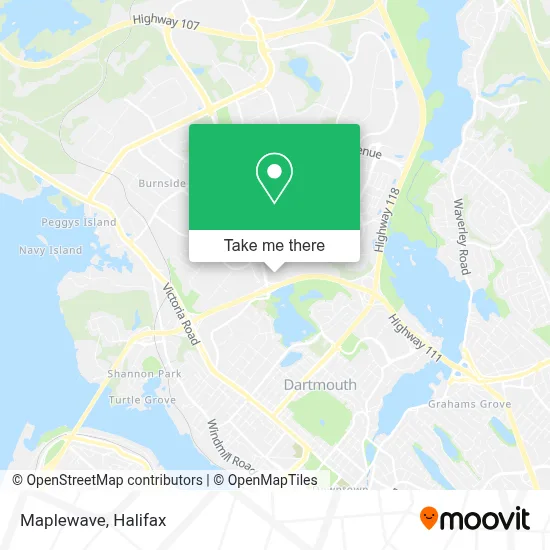 Maplewave map