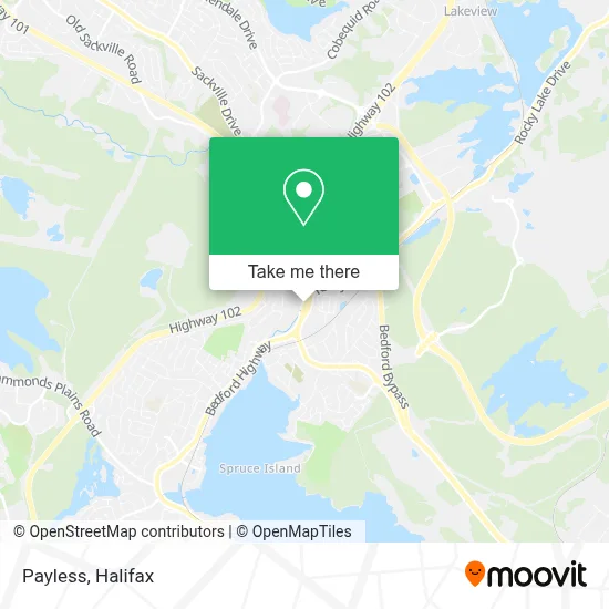 Payless map