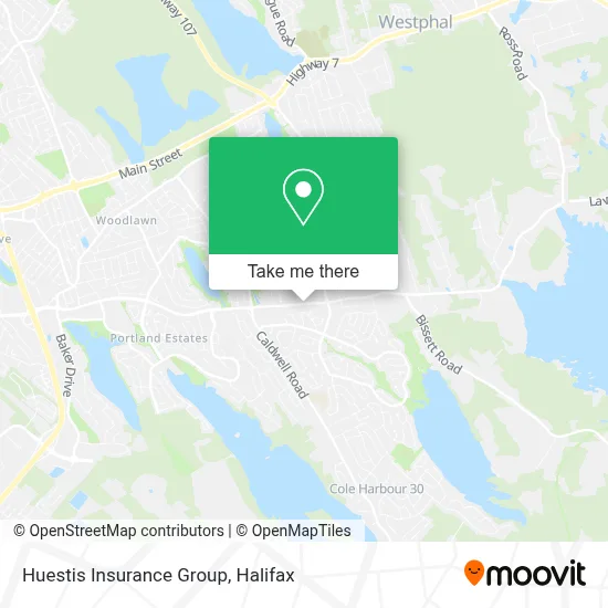 Huestis Insurance Group map