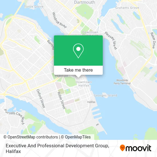 Executive And Professional Development Group map