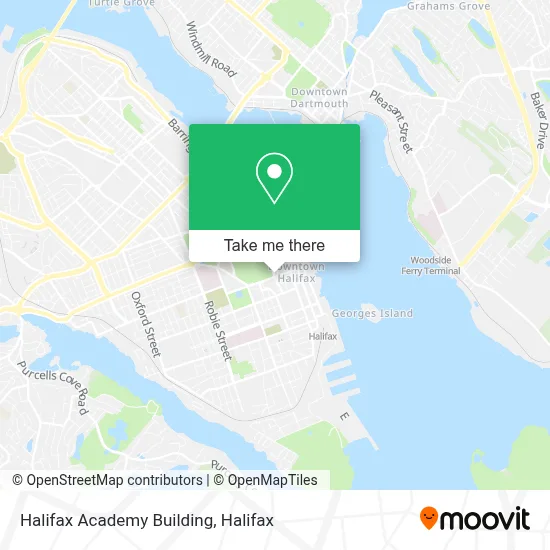Halifax Academy Building map