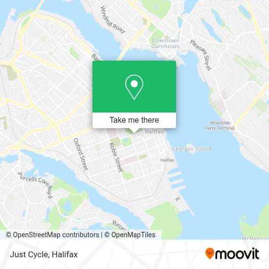 Just Cycle map