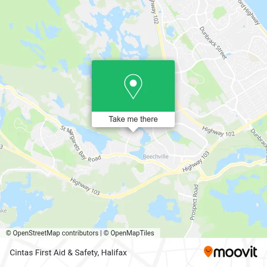 Cintas First Aid & Safety map